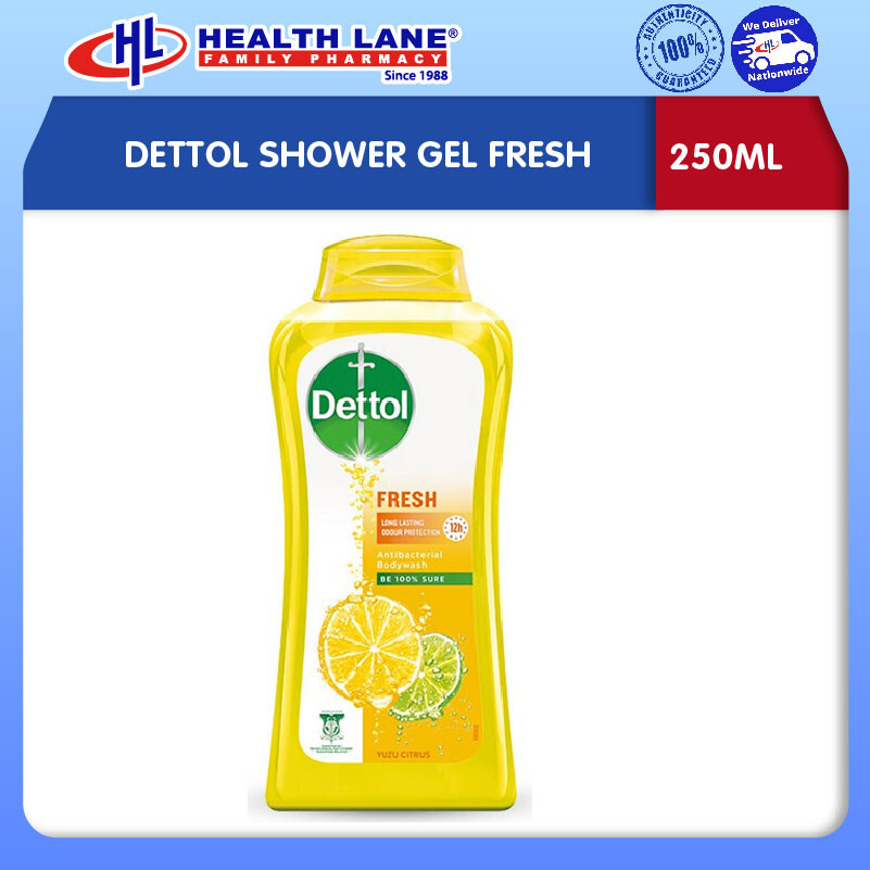 DETTOL SABUN MANDI FRESH (250ML)